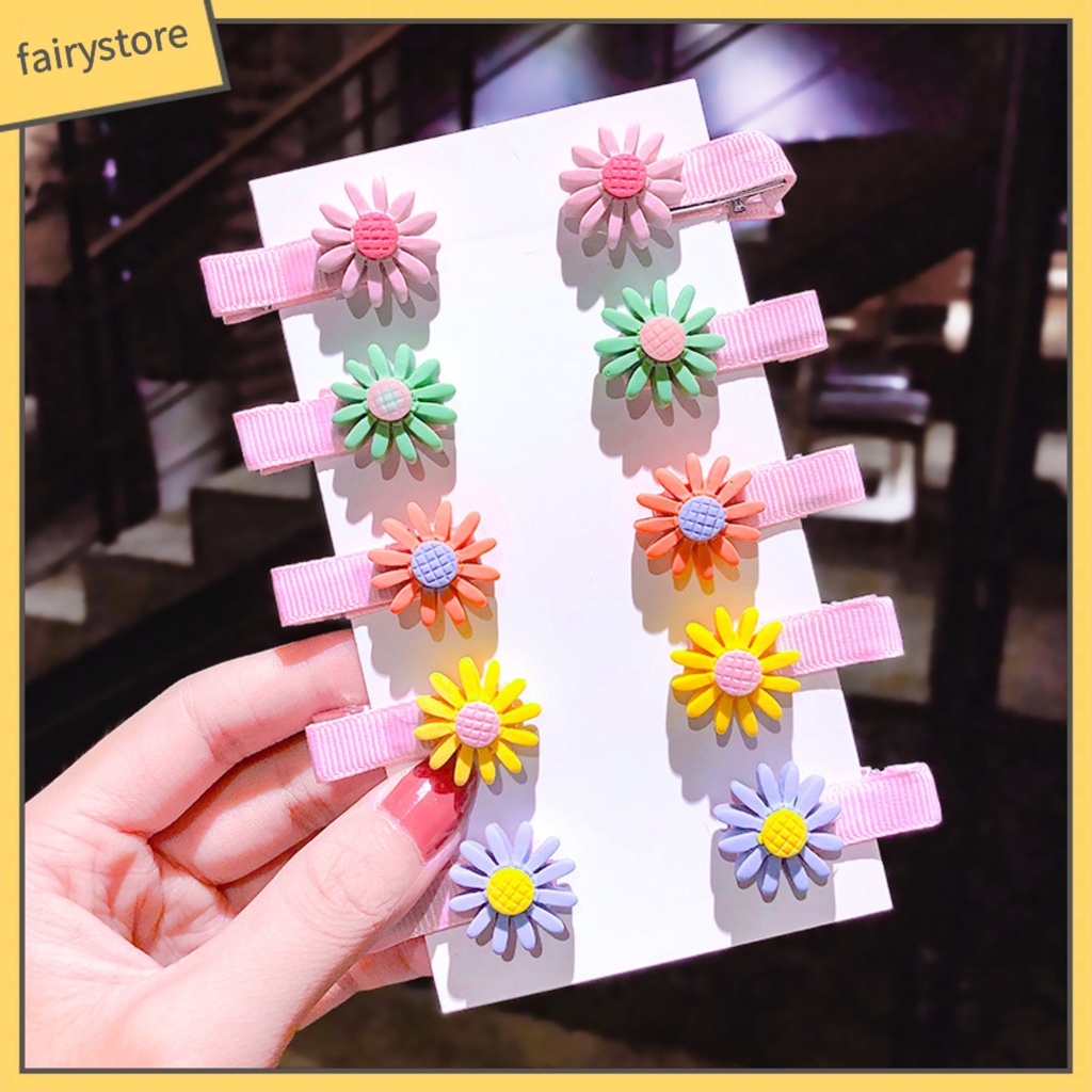 Kẹp Tóc Hình Cây Kem Nhiều Màu Sắc Xinh Xắn Cho Bé Gái