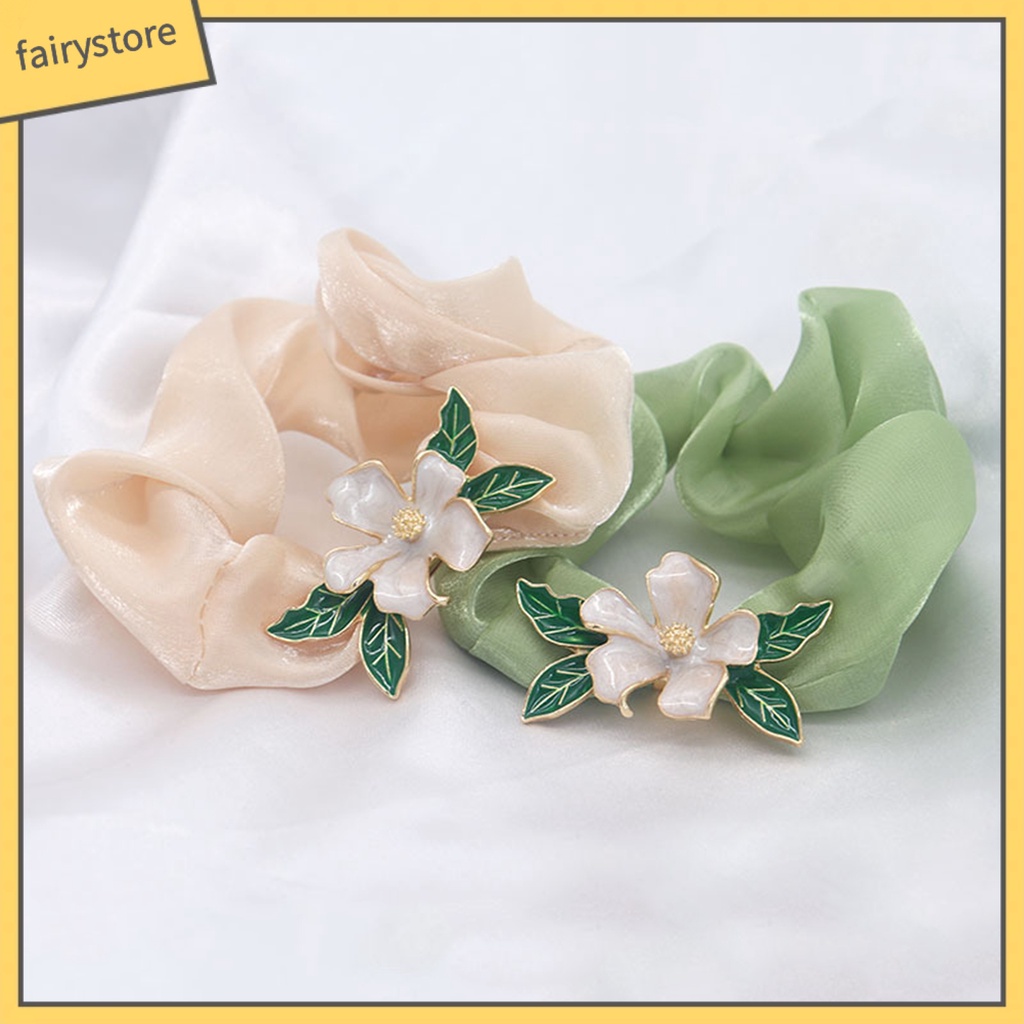 Dây Cột Tóc Đuôi Ngựa Bằng Hợp Kim Chống Mòn Nhiều Màu Sắc Dành Cho Nữ