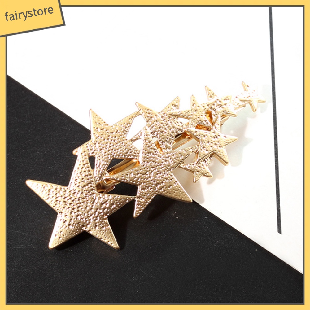 Kẹp Tóc Hình Ngôi Sao Nhiều Kiểu Dáng Thời Trang Cho Nữ