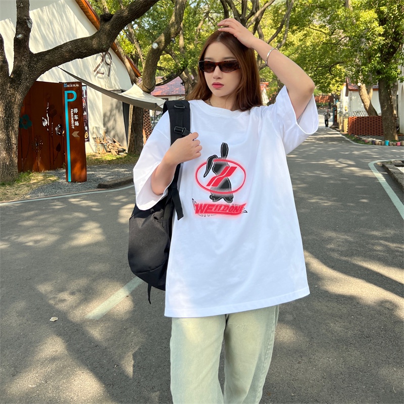 W-e1 &amp; 1DO-NE88- Áo Thun Tay Ngắn Thời Trang Chất Lượng Cao Dáng Rộng Vừa Vặn!Lugi97