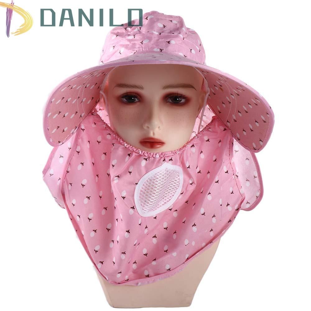 Mũ Bucket DANILO Vành Rộng Chống Tia UV Thời Trang Mùa Hè Tiện Dụng Khi Đi Leo Núi Sự Bảo Vệ