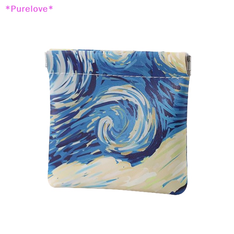 Túi Đựng Dây Cáp USB / Tai Nghe In Họa Tiết Bầu Trời Sao Xinh Xắn Mới