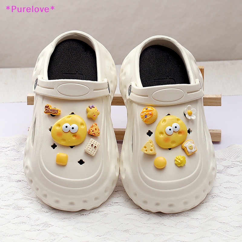 Set 13 Món Đồ Trang Trí Hình Phô Mai Bằng Nhựa Resin Dễ Thương Mới