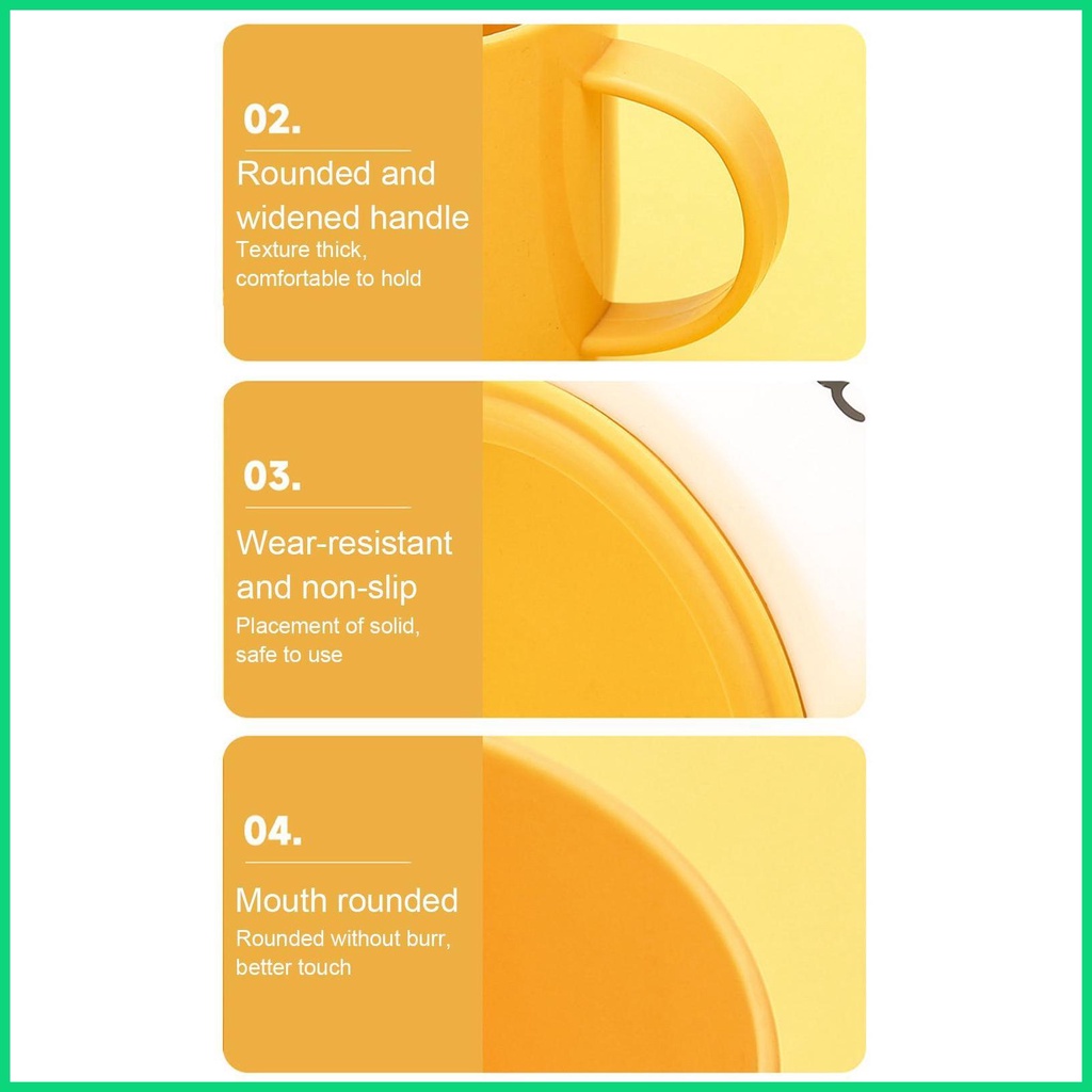 Cốc Đánh Răng Hình Gấu Hoạt Hình Dễ Thương Cho Bé