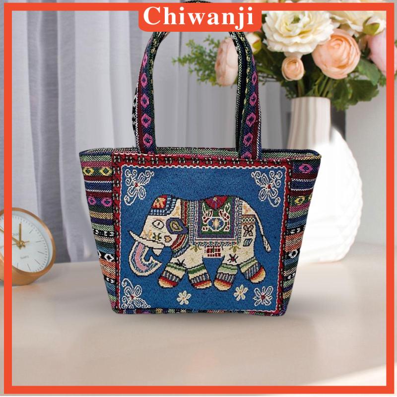 Túi Xách Canvas Phong Cách Vintage Có Thể Tái Sử Dụng