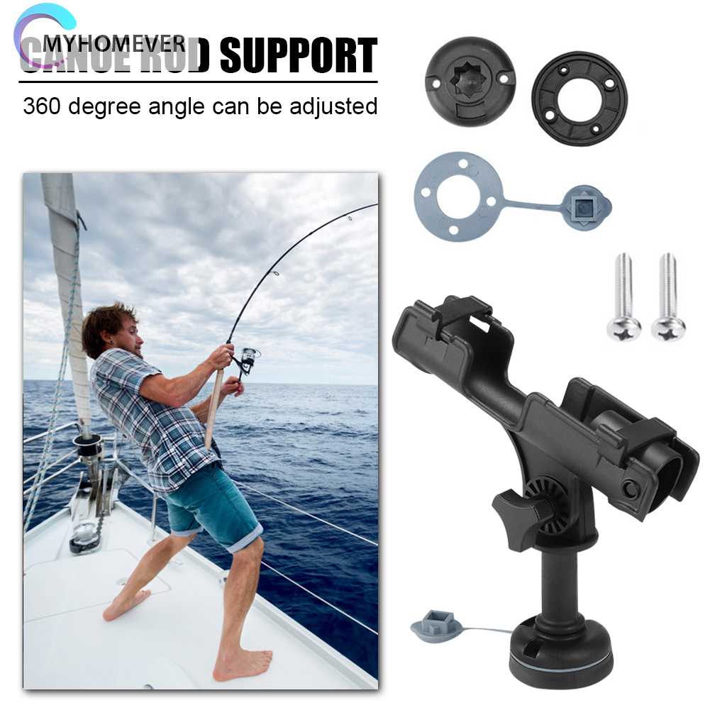 Giá Đỡ Cần Câu Gắn Thuyền Kayak Có Thể Điều Chỉnh Tiện Dụng