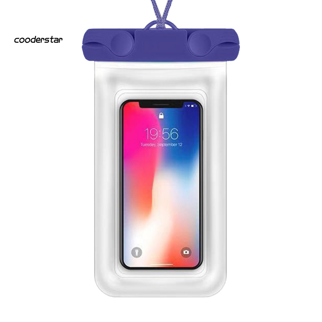 Túi Đựng Điện Thoại Bơm Hơi Chống Nước Trọng Lượng Nhẹ Dùng Khi Đi Bơi