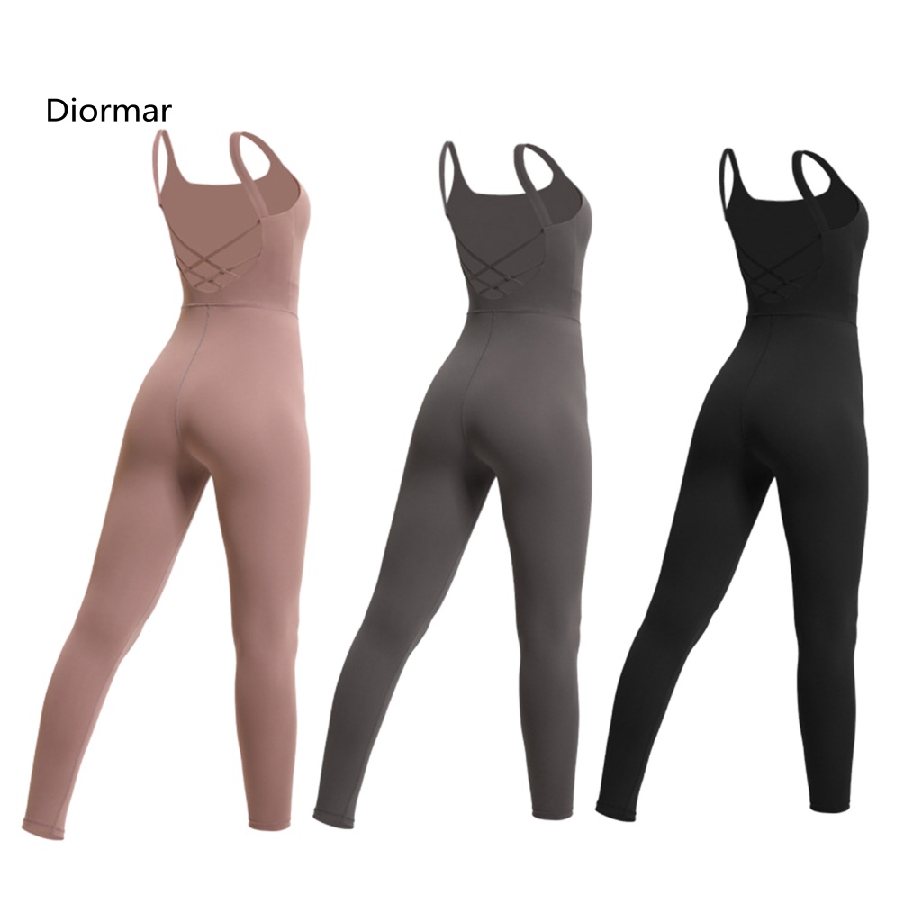 Bộ Áo Liền Quần Sát Nách Mềm Mại Dùng Tập Yoga