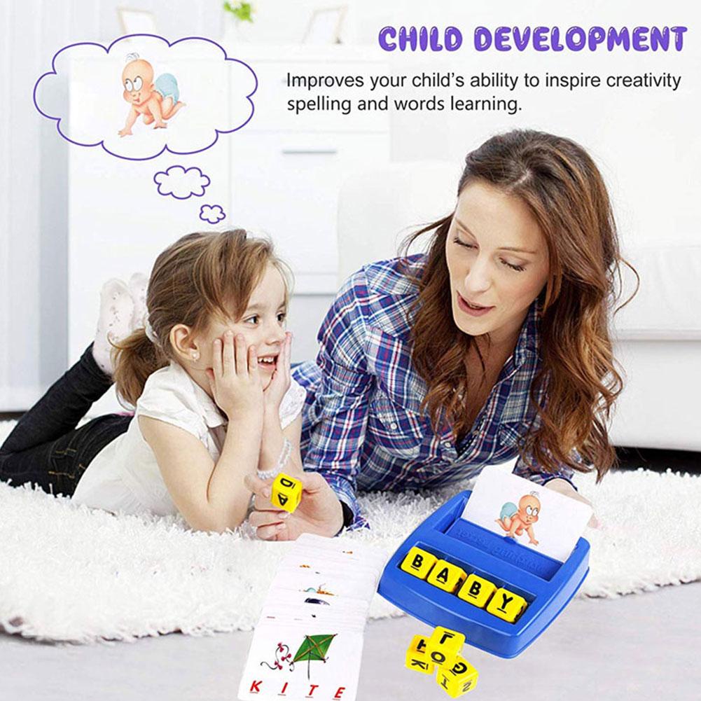 Bộ Thẻ Bài Trò Chơi Nhận Dạng Chữ Cái Tiếng Anh X9H7