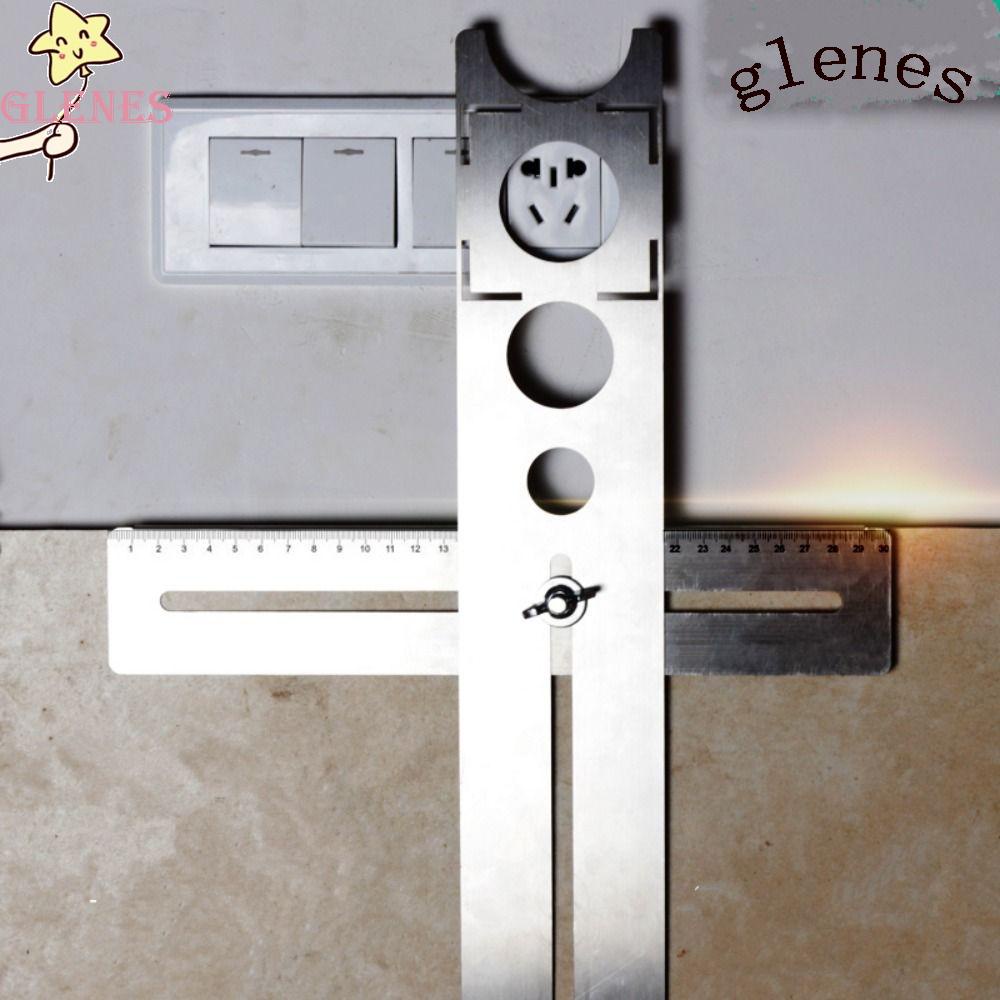 Thước Định Vị Đục Lỗ Bằng Thép Không Gỉ Thông Dụng Cho Nhà Ở