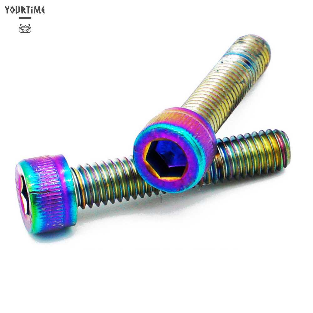 Set 2 Nắp Đậy Ốc Vít M6 30mm Chuyên Dụng Dành Cho Phuộc Trước Xe Đạp