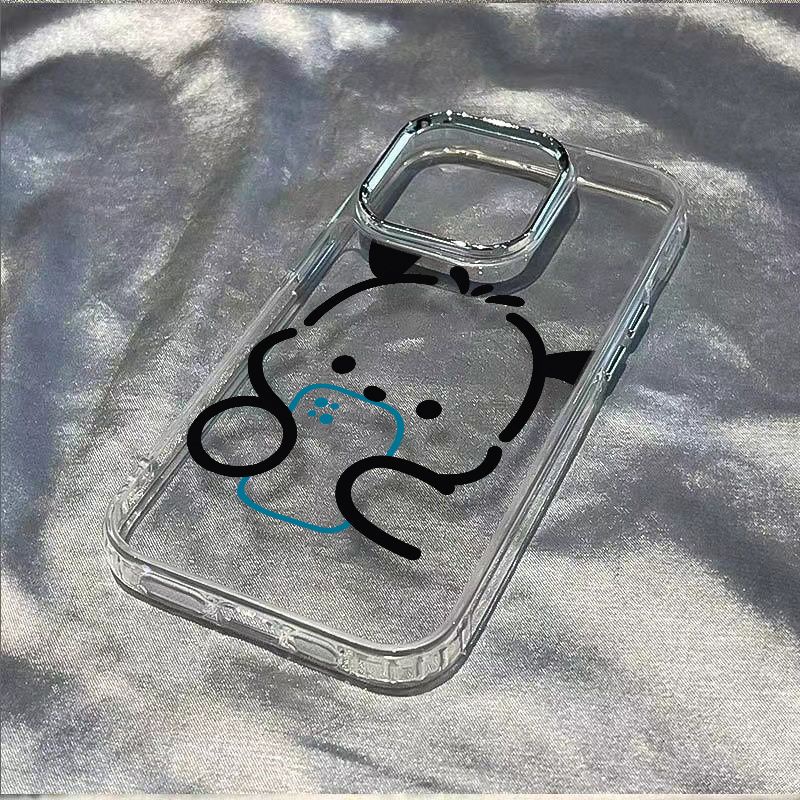 ✅Ốp Điện Thoại Mềm Chống Sốc In Hình Cún Dễ Thương Cho Iphone 8 11iPhone12max 14pro 713plus