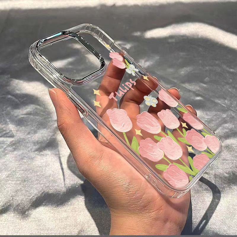 ✅Ốp Điện Thoại Mềm Chống Sốc Họa Tiết Tranh Sơn Dầu Cho Iphone 11I 12 13In 7 14pro8 plus