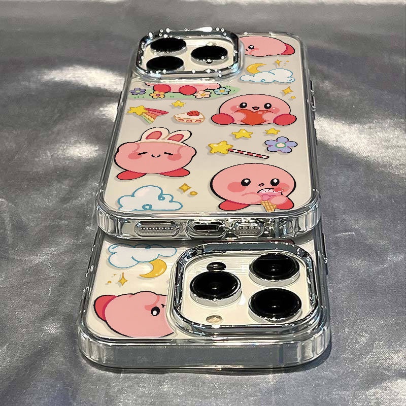 ✅Ốp Điện Thoại Dẻo Họa Tiết Ngôi Sao Kirby Dễ Thương Chống Sốc Cho Iphone1378Iphone12 11 14promax HHT4