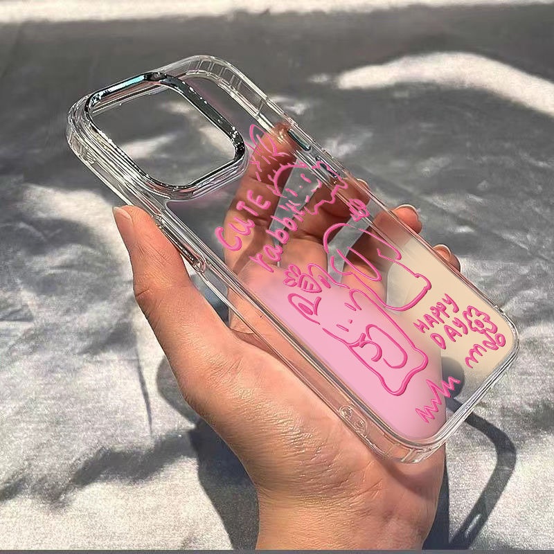 ✅Ốp Điện Thoại Dẻo Họa Tiết Chú Thỏ Nhảy Múa Dễ Thương Chống Sốc Cho iPhone12plus TA3Z max7811 13 14pro