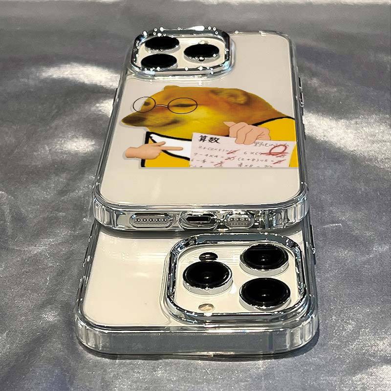 ✅Ốp Điện Thoại Dẻo Họa Tiết Chú Chó Dễ Thương Chống Sốc Cho iPhone12 138max BS1T 11 7 14proxsins