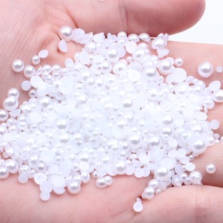 Hạt Ngọc Trai Đính Móng Tay Nghệ Thuật DIY