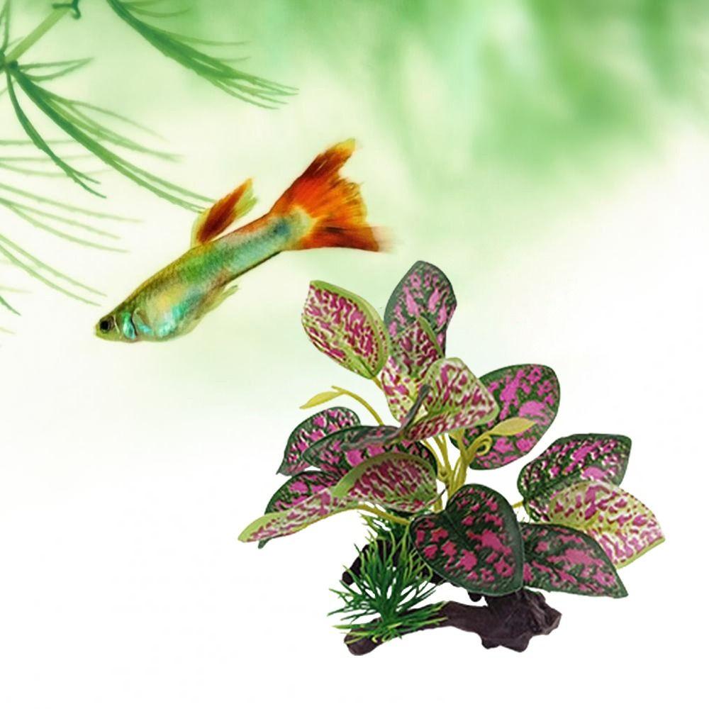 Shanrong Cỏ Giả Bằng Nhựa Dùng Trang Trí Bể Cá