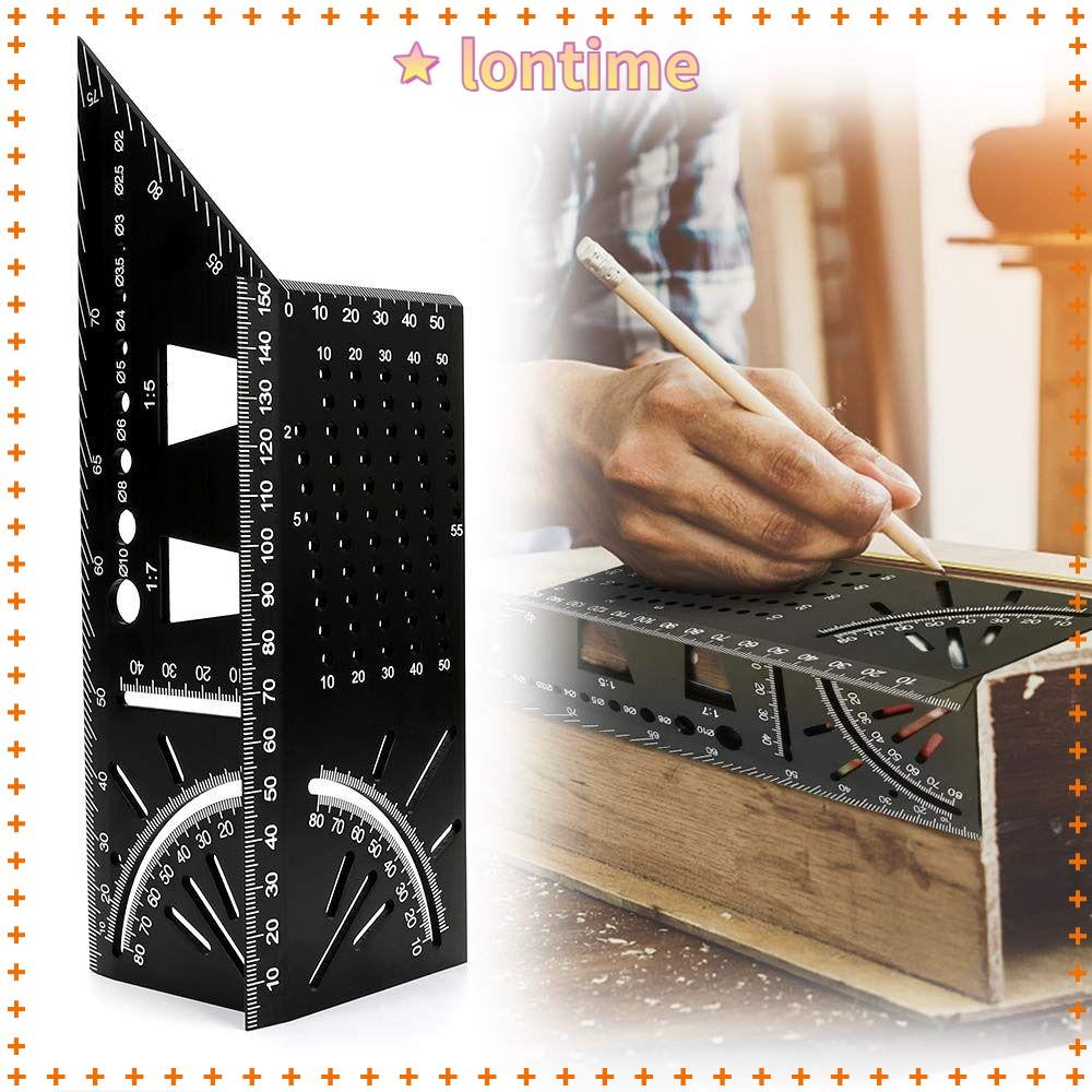 Thước Đo Góc 90 Độ Đa Năng Bằng Hợp Kim Nhôm