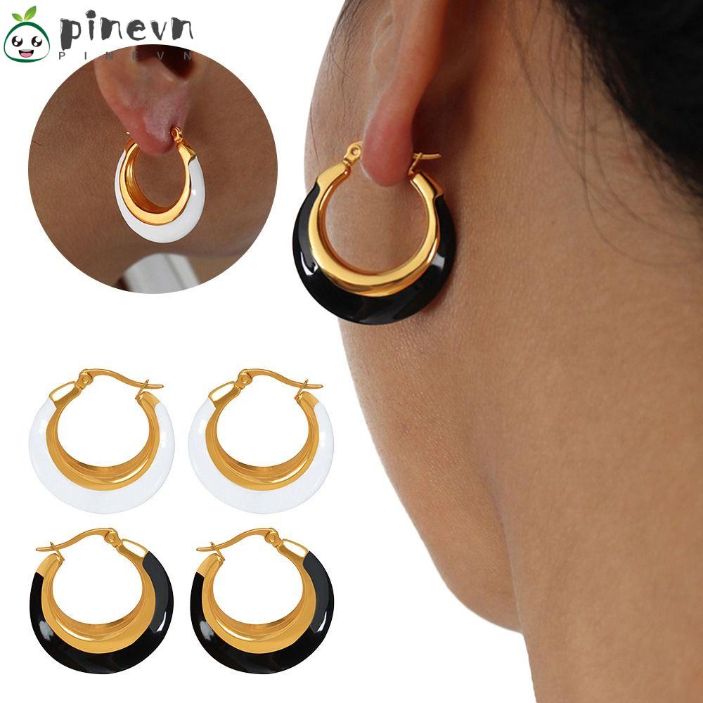 Bông Tai Thép Titan Thiết Kế Mới Cá Tính Thời Trang