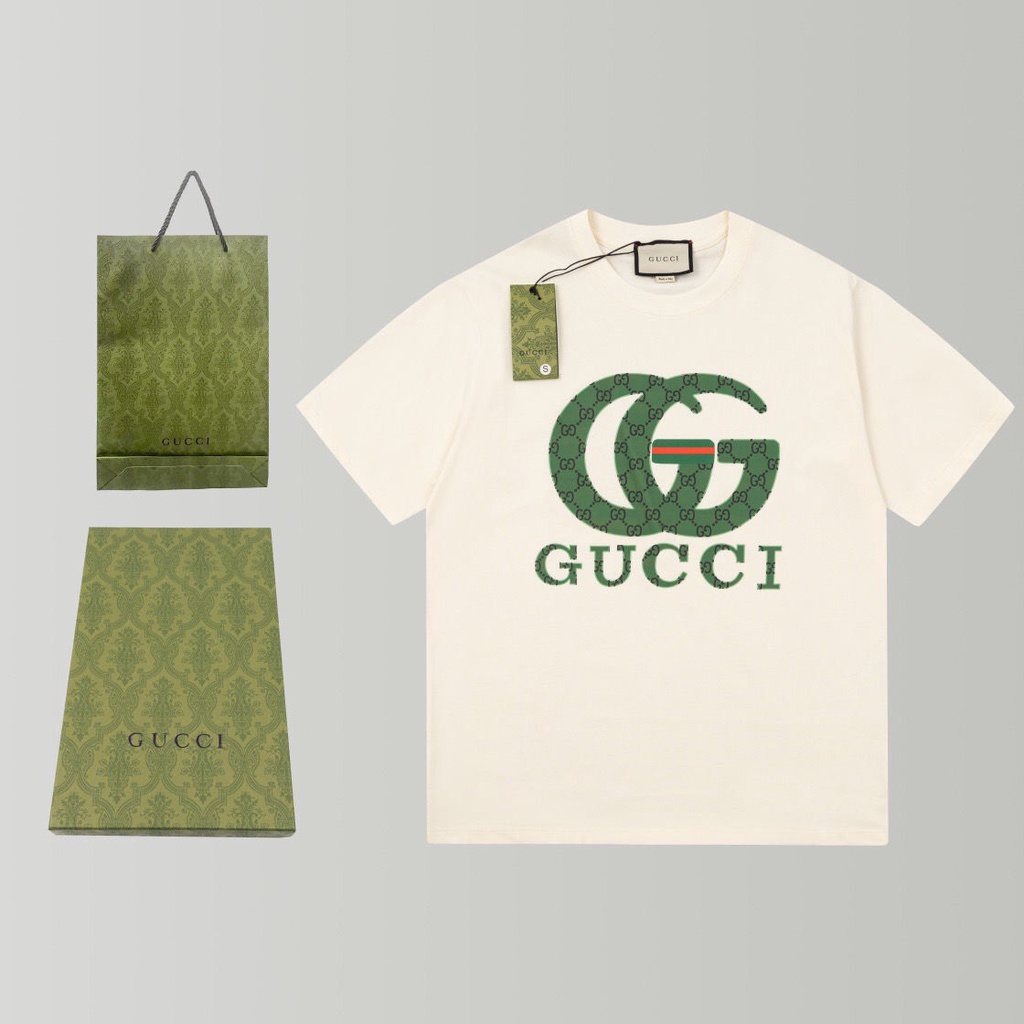 Áo Thun cotton Dáng Rộng Ngắn Tay In logo Thời Trang Mùa Hè Chất Lượng Cao Cho Nam Nữ + Thẻ XS-3XL
