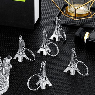 Móc Khóa Hình Tháp Eiffel Phong Cách Vintage