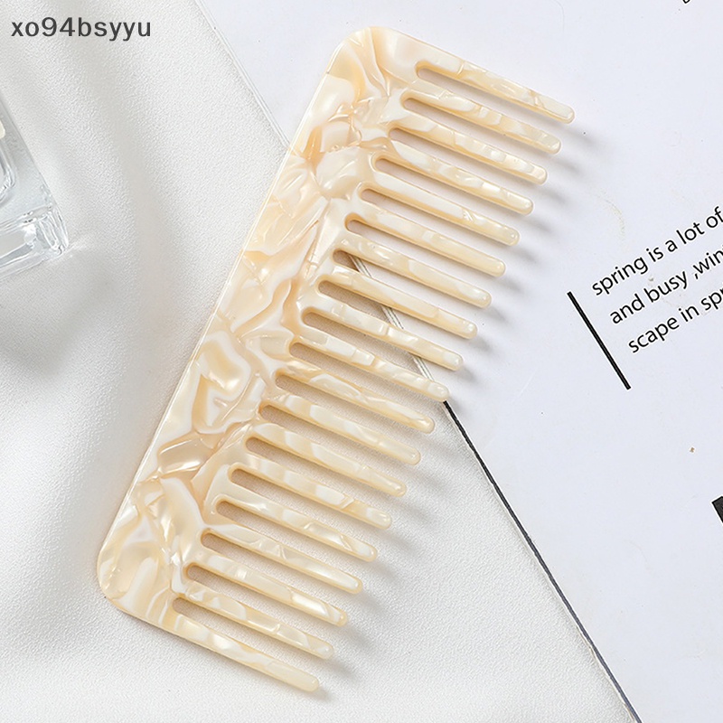 1 Lược Chải Tóc xo94bsyyu Tạo Kiểu Tóc Acetate Nhiều Màu Sắc Phong Cách Hàn Quốc