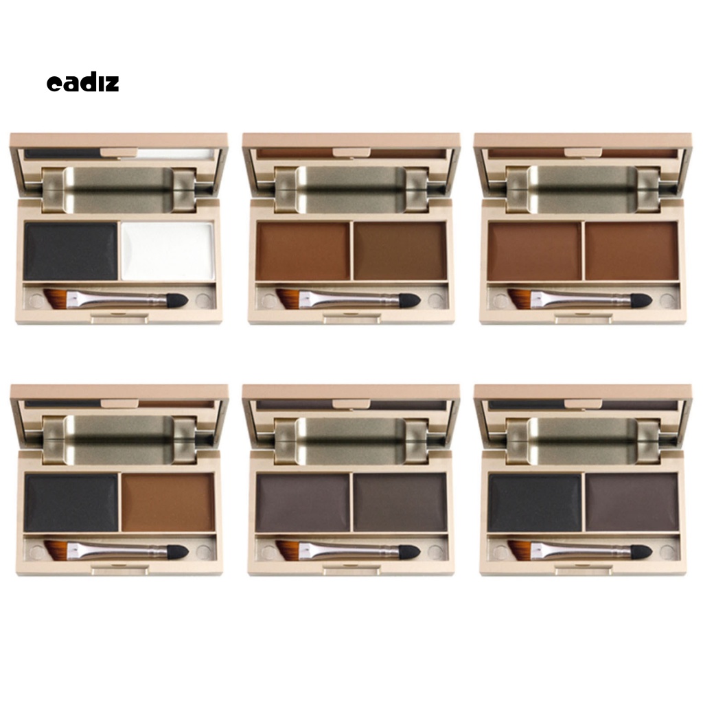 Bảng Phấn Trang Điểm Lông Mày 4g Lâu Trôi Chống Thấm Nước Kèm Cọ Dành Cho Nữ