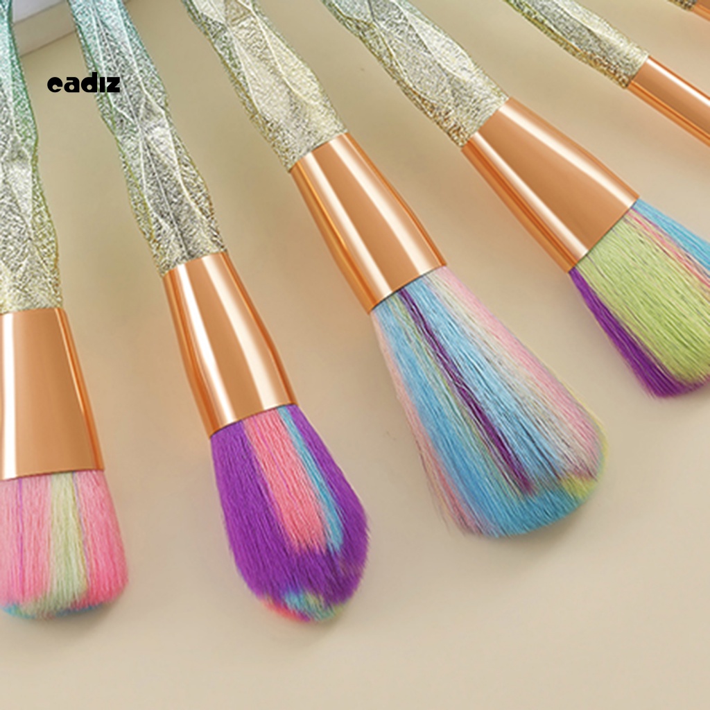 Bộ 7 Cọ Trang Điểm Nền Che Khuyết Điểm Mềm Mại Thoải Mái Tiết Kiệm Thời Gian Chuyên Nghiệp