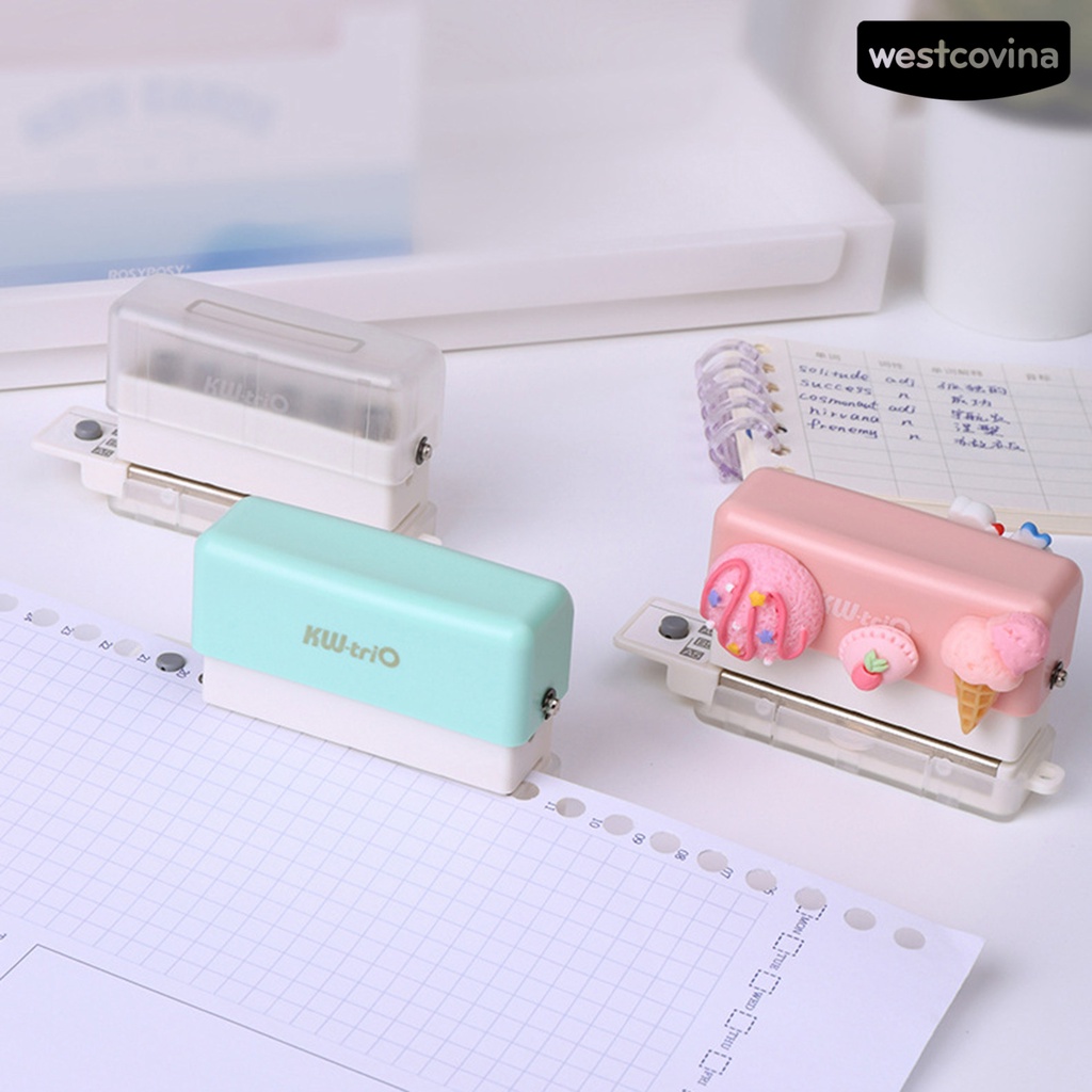 [WSTN] [WSTN]✎Máy Đục Lỗ 6 Lỗ Giúp Tiết Kiệm Sức Tiện Dụng