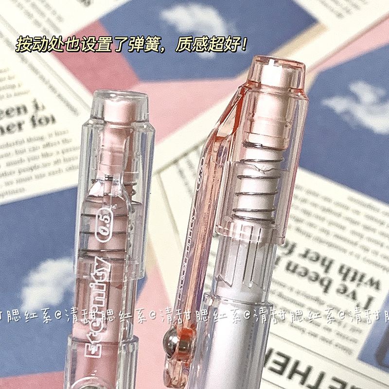 Set 4 Bút Bi Đen Nhanh Khô Ngòi 0.5MM