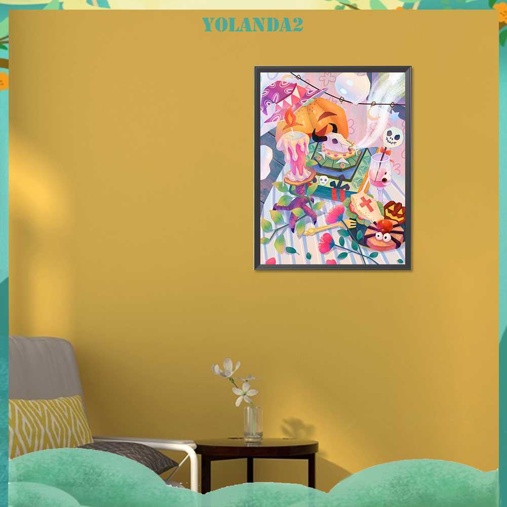 Tranh Đính Đá Kim Cương Toàn Bộ 5D DIY Hình Vẽ Trừu Tượng Trang Trí Nhà Cửa