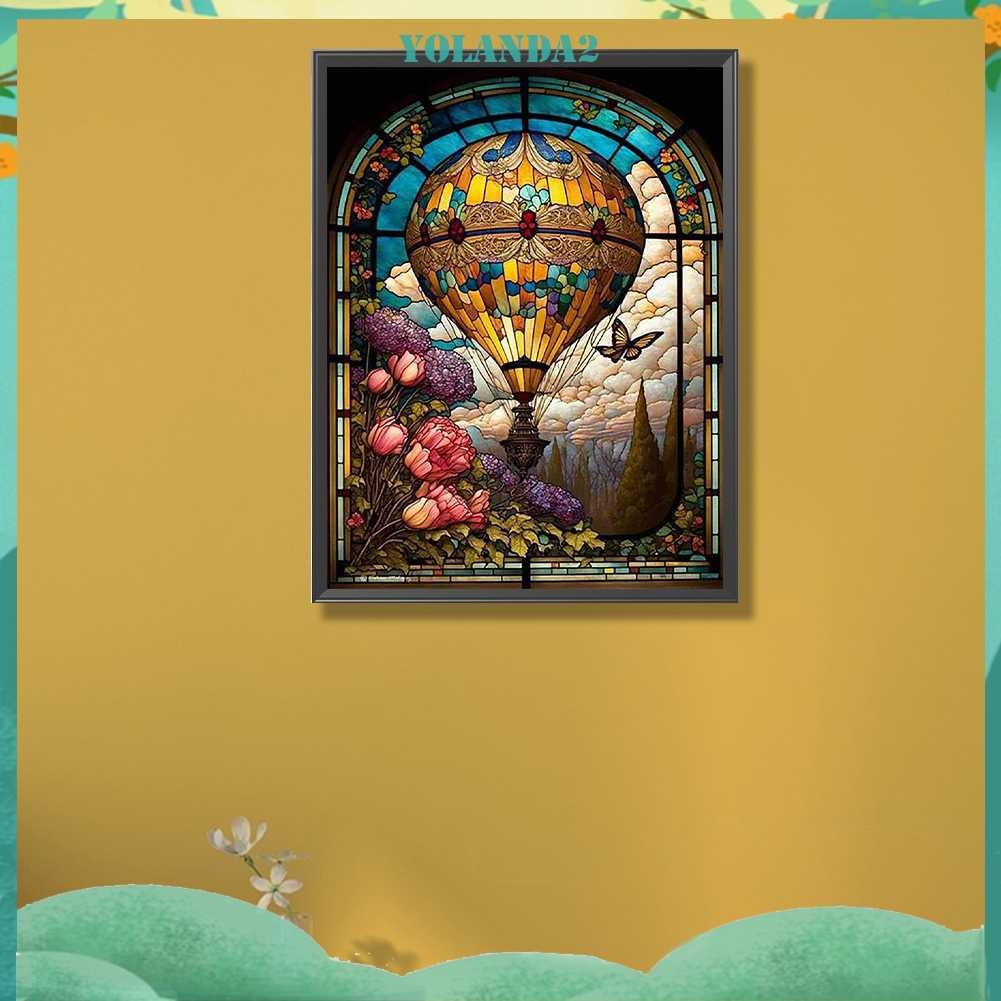 Bộ Tranh Đính Đá 5D Họa Tiết Bong Bóng Kính Độc Đáo DIY Dùng Trang Trí Nhà Cửa