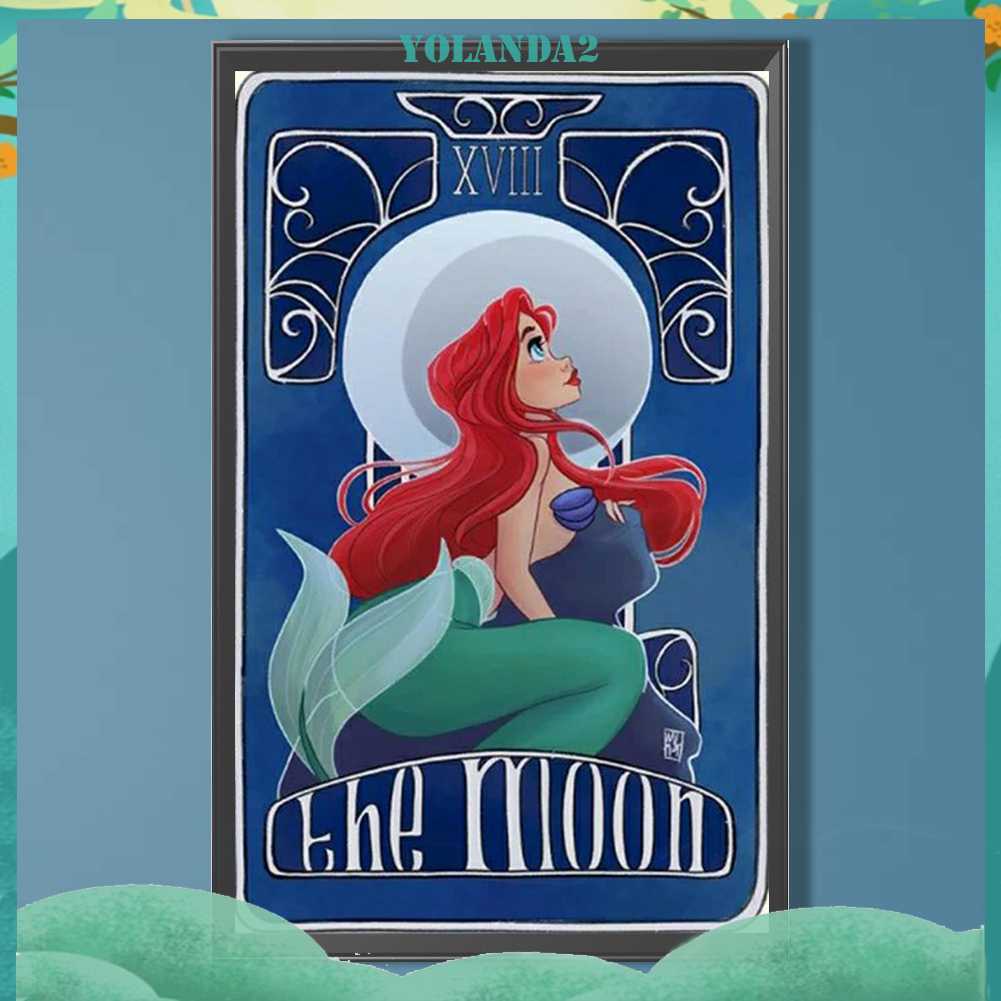 Bộ Tranh Đính Đá 5D Họa Tiết Hoạt Hình Độc Đáo DIY Dùng Trang Trí Nhà Cửa