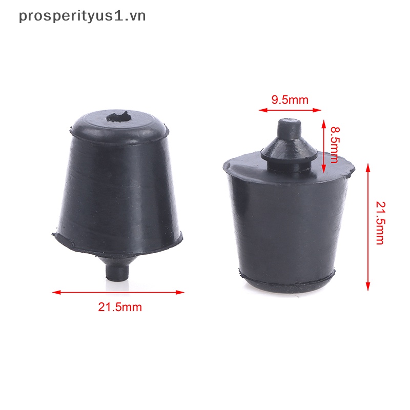 Set 2 Khối Cao Su Chặn Cửa Trước / Sau Chống Sốc Cho Xe Hơi Ford Escape 2013-2017 Ecosport