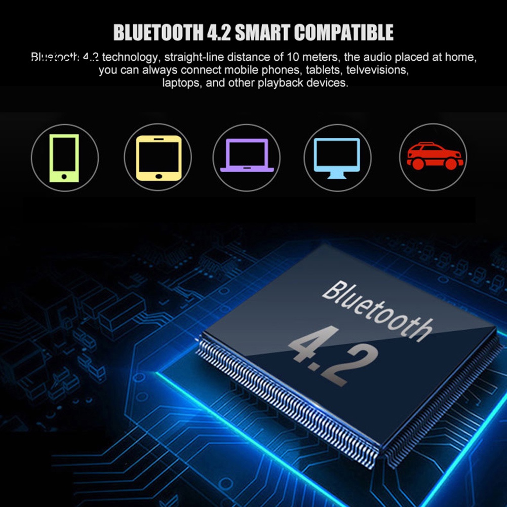 Loa Bluetooth Không Dây TF / AUX KèM Phụ KiệN ChấT LượNg Cao