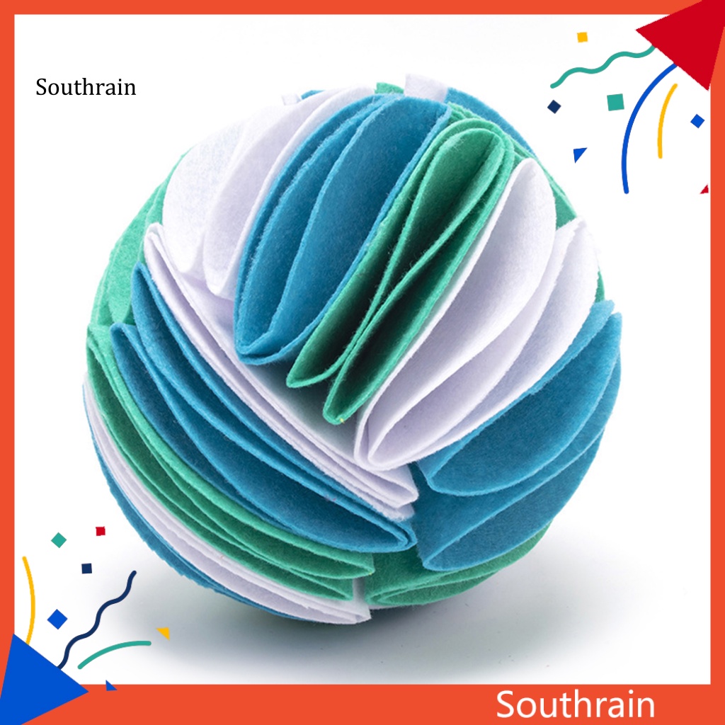 Đồ Chơi Quả Bóng Vải Nỉ Chống Rò Rỉ Thức Ăn Dành Cho Cún Cưng