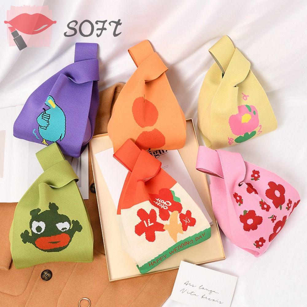 Túi Xách Đeo Vai Đan Len Thời Trang Sành Điệu Cho Nữ