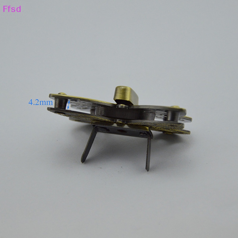 {Ffsd} Khóa Túi Xách Da Thủ Công Khóa Xoắn Hình Bướm Cho Nữ * Bán Chạy