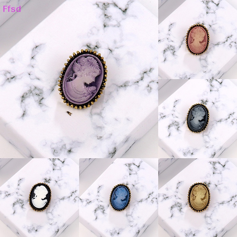 {Ffsd} Trâm Cài Áo Nữ Hoàng Đính Đá Pha Lê Lớn Bằng Kim Loại Vintage Bán Chạy *