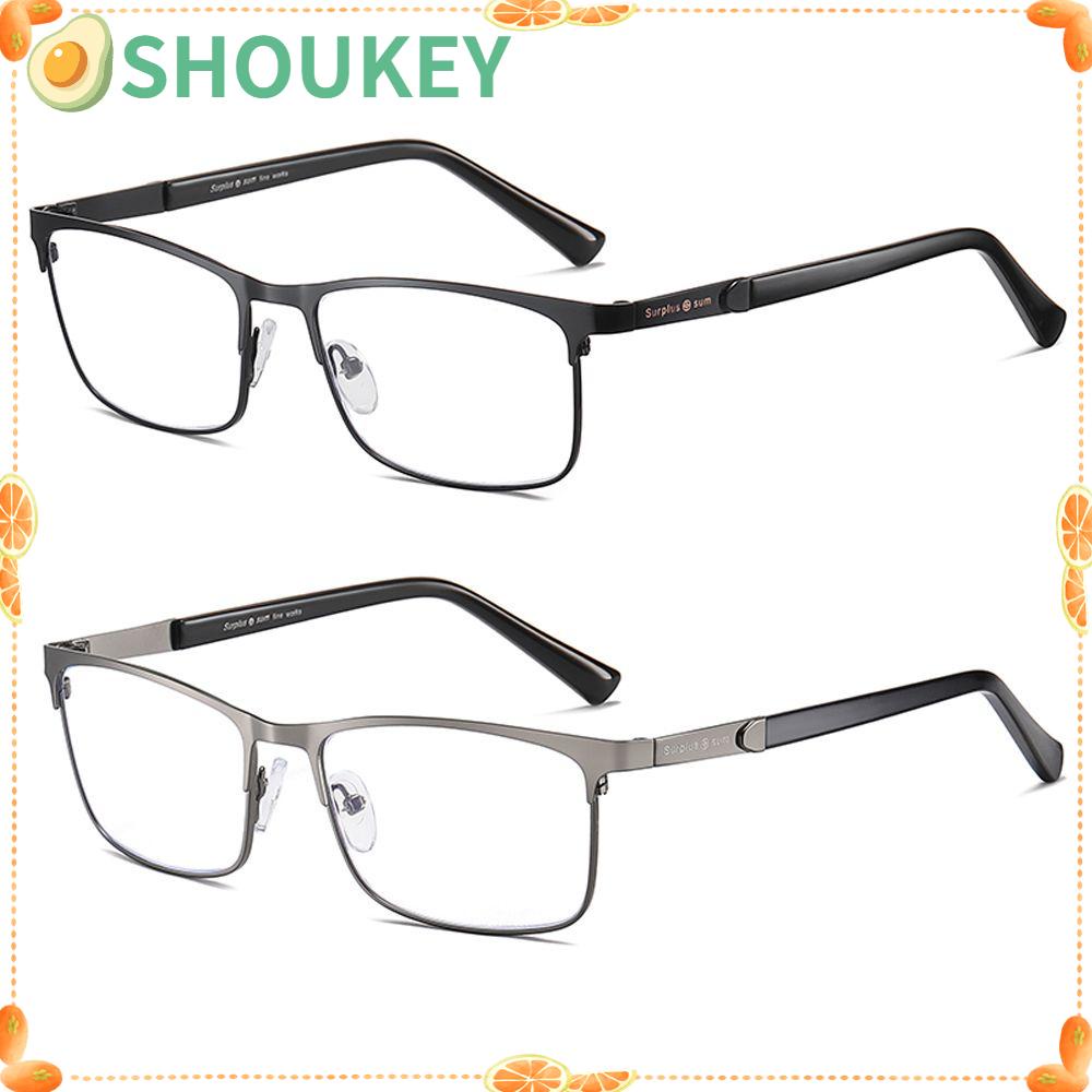 Kính Đọc Sách SHOUKEY + 1.0 ~ + 4.0 Bằng Thép Không Gỉ Cho Nam Và Nữ