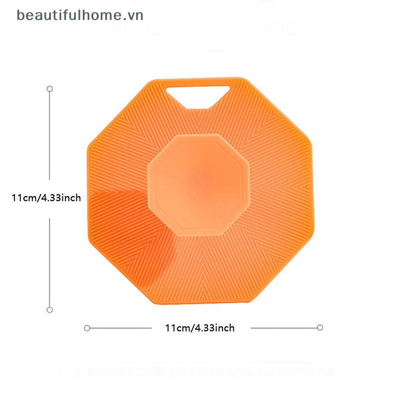 Bàn Chải Silicone Rửa Mặt Mát Xa Tiện Dụng