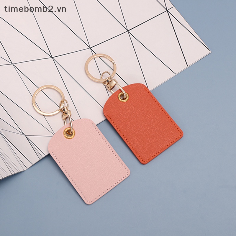 {Timebomb} Bao Da Đựng Thẻ Truy Cập / Chìa Khóa / Xe Buýt Cảm Ứng