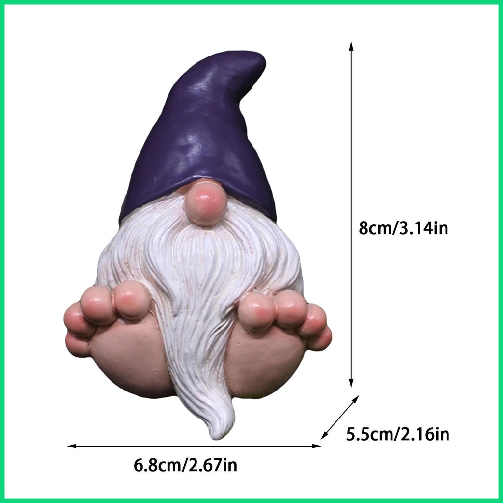 Mô Hình Gnome Scandinavian Gnome Dwarf Bằng Nhựa Resin Thủ Công Mùa Xuân Cho jiwvn Jwvn