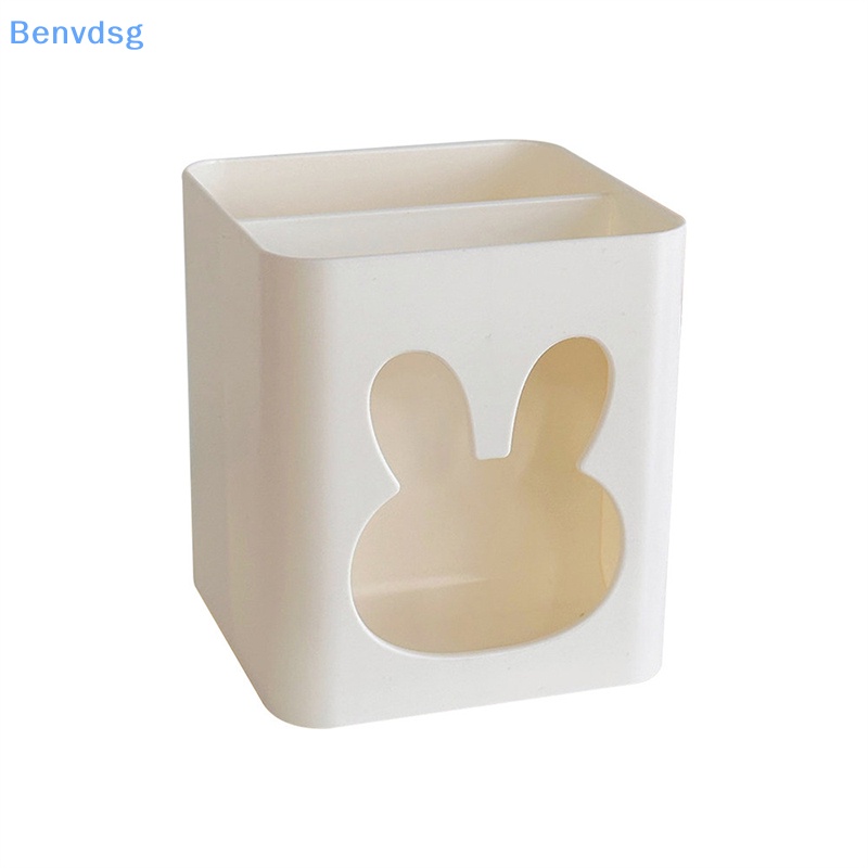 Thùng Rác Để Bàn Mini Bằng Nhựa Hình Gấu / Thỏ Dễ Thương