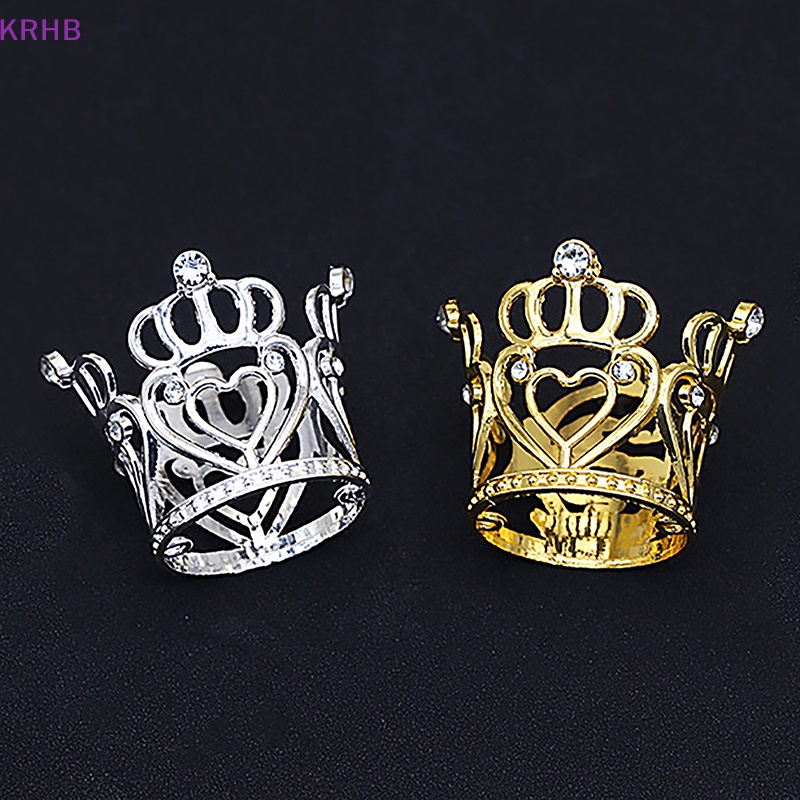 Cài Tóc Hình Vương Miện Nhỏ Bằng Kim Loại Dành Cho Bé Trai Gái Mới