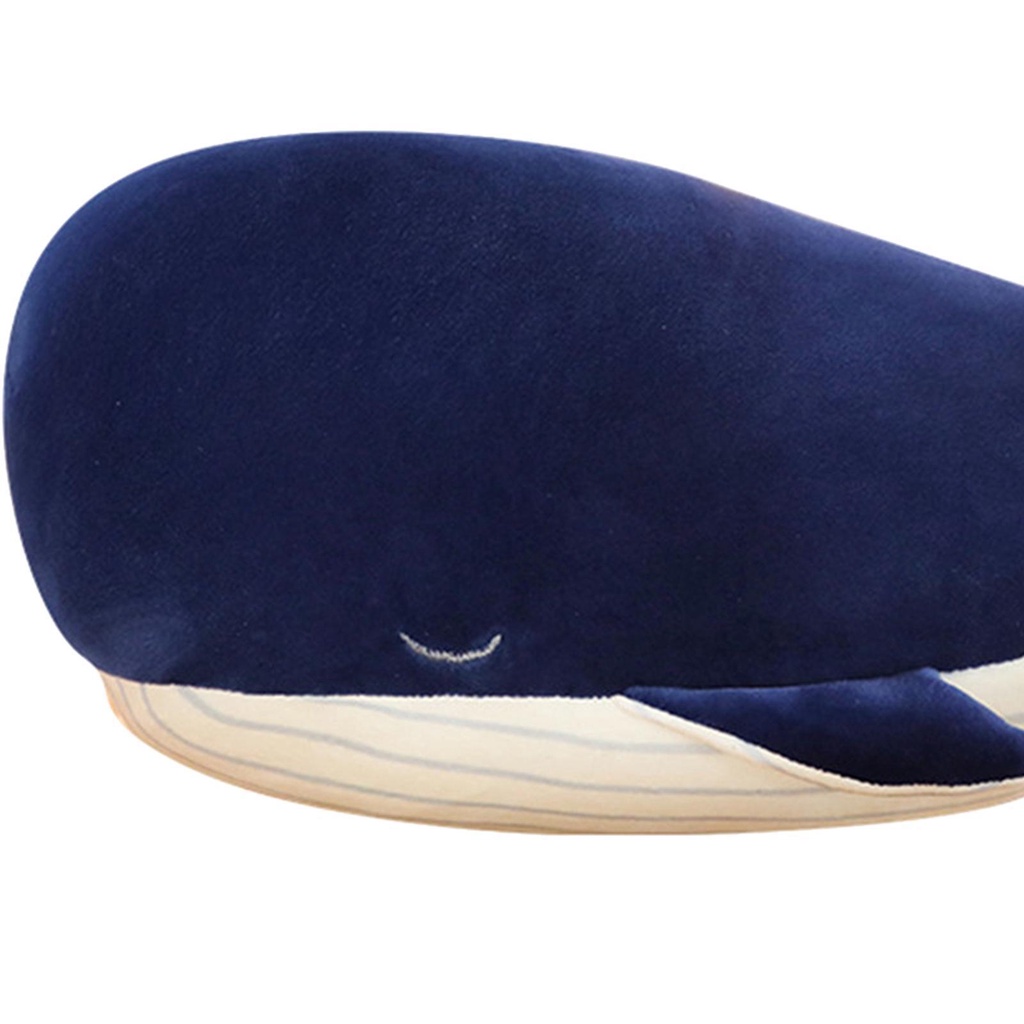 1 Cá Voi Nhồi Bông 25cm Dùng Trang Trí Giáng Sinh