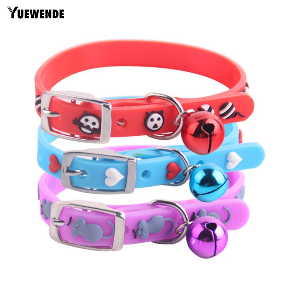 Vòng Cổ HìNh Xương Cá, Có Thể ĐiềU ChỉNh, Có Chuông Dễ Thương Cho Thú Cưng