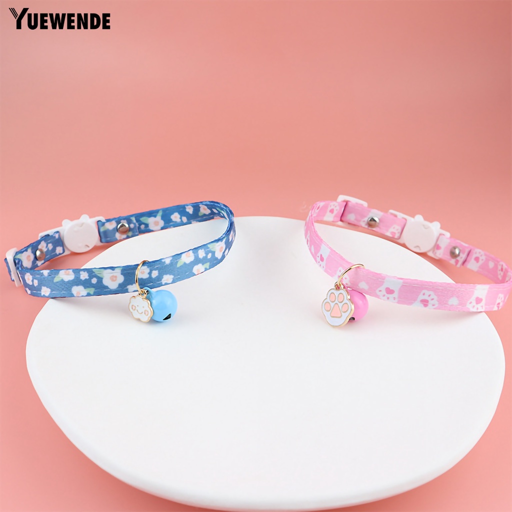 Vòng Cổ YQ.E Cho Thú Cưng Họa Tiết In Có Thể Điều Chỉnh Kích Thước