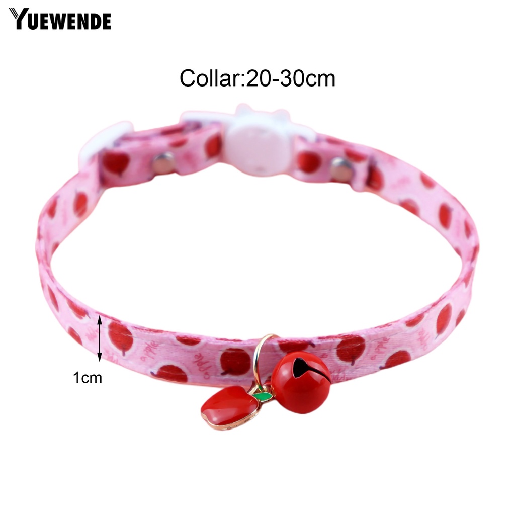 Vòng Cổ YQ.E Cho Thú Cưng Họa Tiết In Có Thể Điều Chỉnh Kích Thước